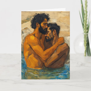 Tranquil River Embrace Card