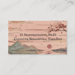 Tranquil Scene Professional Business Card