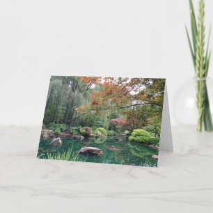 Tranquil scenery card