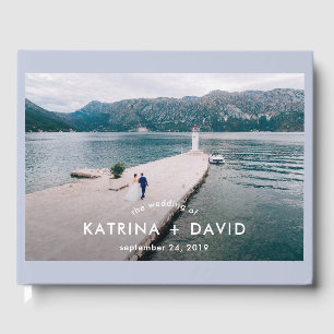 Tranquil Seas Photo Wedding Guest Book