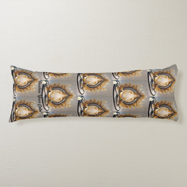 "Tranquil Soul Sanctuary" Body Cushion (Front)
