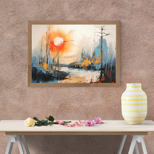 Tranquil Sunset Over the River Photo Print