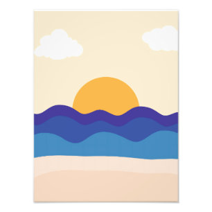 Tranquil Sunset Photo Print
