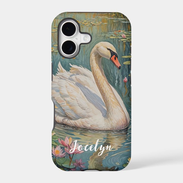 Tranquil Swan Serenade (Back)