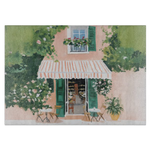Tranquil Terrace in Rome Cutting Board