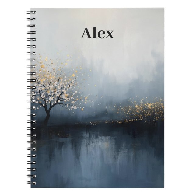 Tranquil Tree Journal – Customisable Art Cover (Front)
