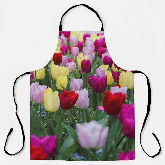 Tranquil Tulips Apron (Front)