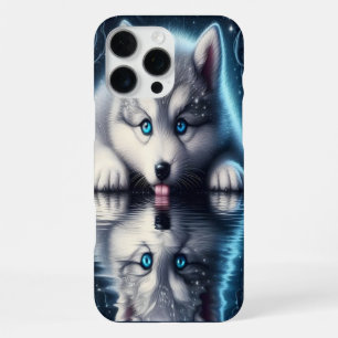 Tranquil Wolf Nature Scene iPhone 16 Pro Max Case