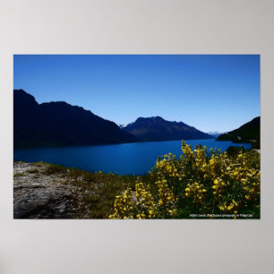 Tranquillity Blues South Island, New Zealand Poste Poster