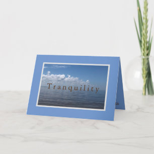 Tranquillity Card