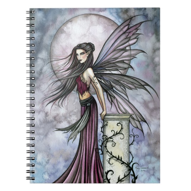 Tranquillity Fairy Fantasy Art Notebook (Front)
