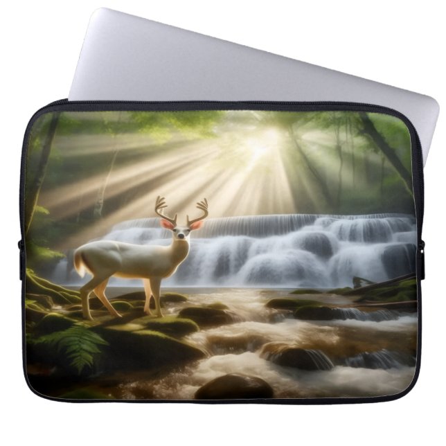 Tranquillity Falls Laptop Sleeve (Front)