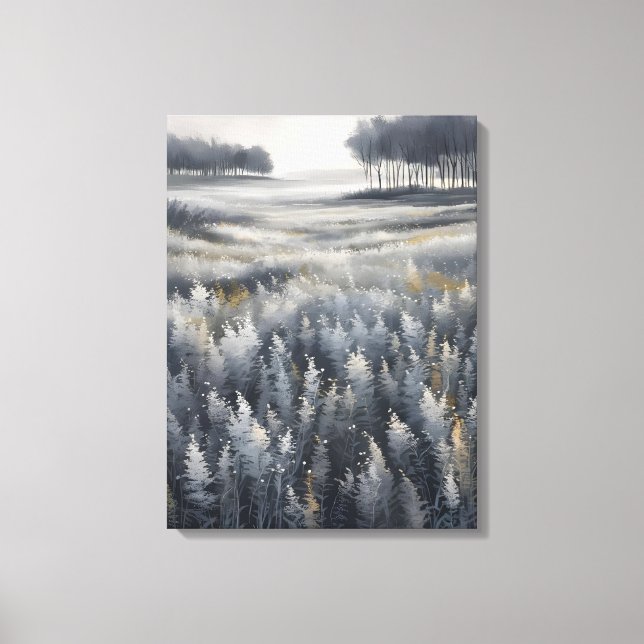 Tranquillity in Winter Canvas Print (Front)