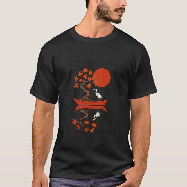 Tranquillity on Autumn Waters T-Shirt (Front)