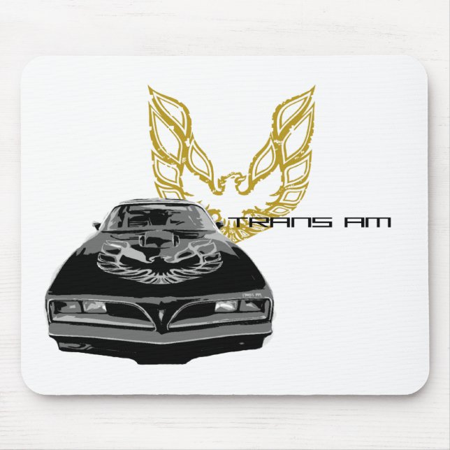 trans am mouse pad (Front)