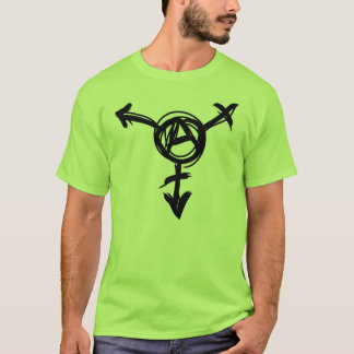 trans anarchy symbol T-Shirt