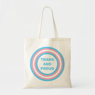 Trans and Proud Tote Bag