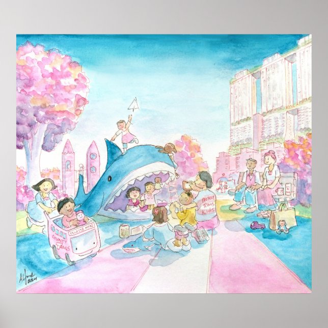 Trans City park Poster (Front)