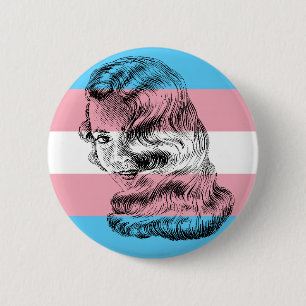 Trans Female Pride Button