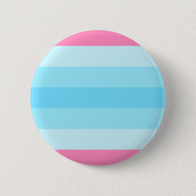 Trans Masculine Pride Flag LGBT Pride 6 Cm Round Badge (Front)