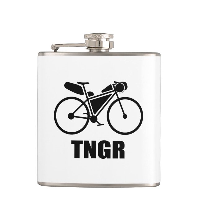 Trans North Georgia Race Bikepacking Hip Flask (Front)