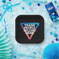 Trans People Belong Pride Gay Rights Respect Trans