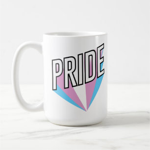 Trans Pride Burst Coffee Mug