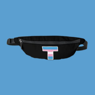 Trans Pride Capital T Fanny Pack