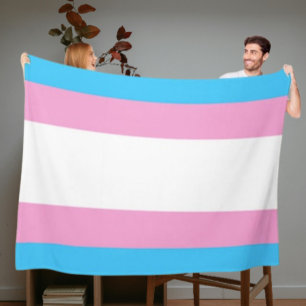 Trans Pride Cosy Fleece Blanket