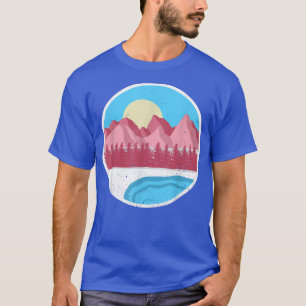 Trans Pride Flag Landscape Support Human Rights 59 T-Shirt