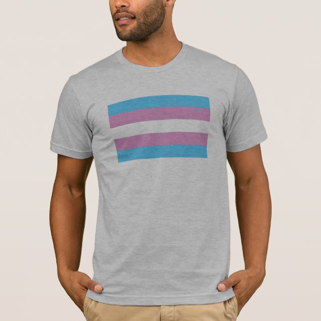 Trans Pride Flag T-Shirt (Front)