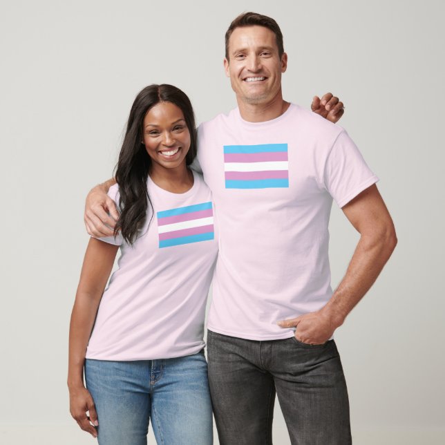Trans Pride Flag T-Shirt (Unisex)