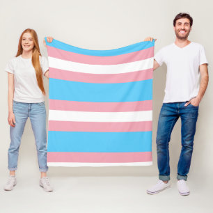 Trans Pride! Fleece Blanket