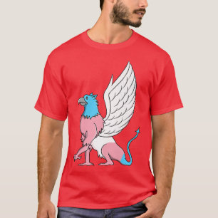 Trans Pride Gryphon Transgender  T-Shirt