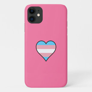 Trans Pride Heart Case-Mate iPhone Case