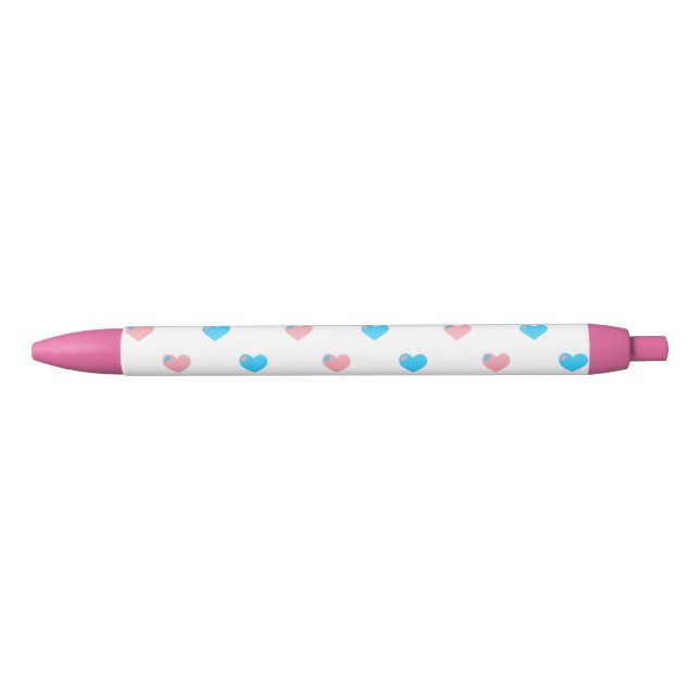 Trans Pride Hearts Pen (Front)