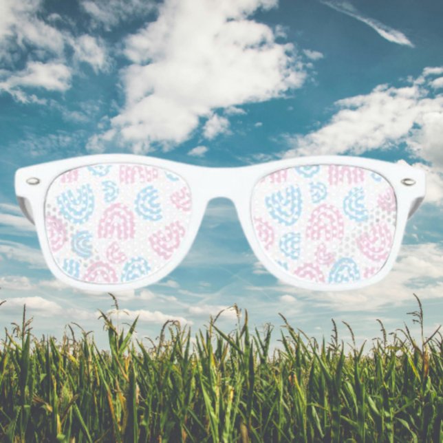 Trans Pride Lens Eyepster Party Sunglasses (Creator Uploaded)