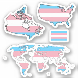 Trans Pride Maps I