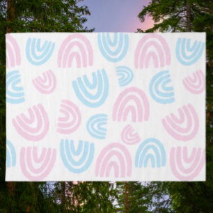 Trans Pride Pastel Rainbow Tissue Paper
