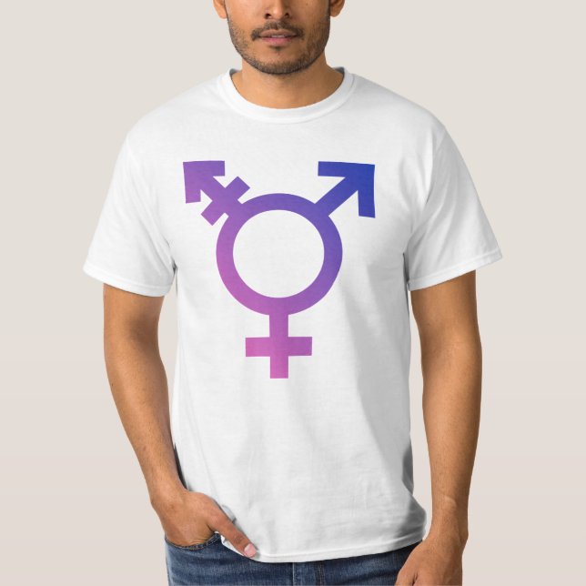 Trans Pride Symbol T-Shirt (Front)