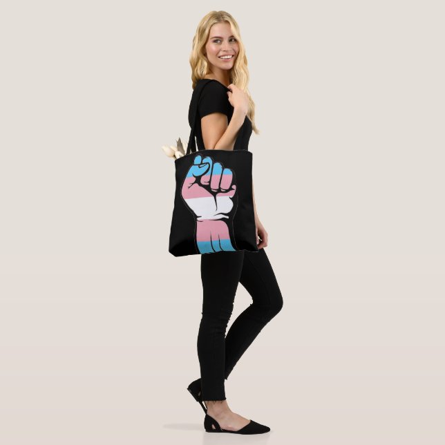 Trans Pride!  Tote Bag (On Model)