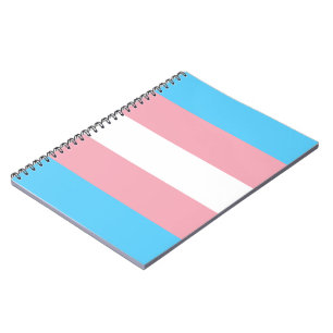 Trans Pride (Transgender Pride) Flag Notebook