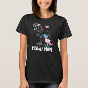 Trans Proud Mom Dinosaur Rex Transgender Pride T-Shirt
