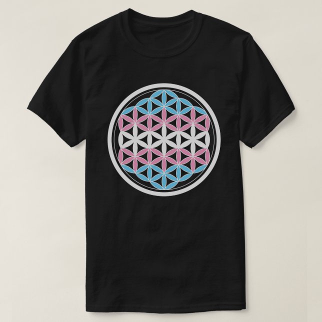 tranSacred geometry T-Shirt (Design Front)