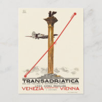 Transadriatica Italy Vintage Poster 1925