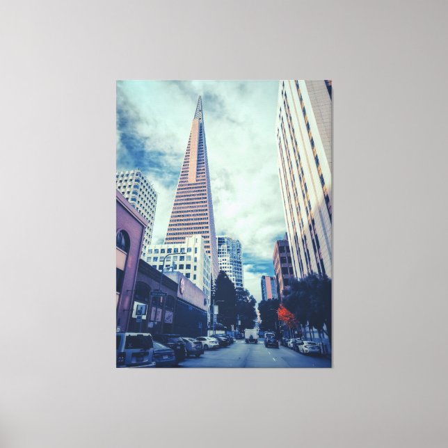TransAmerica Pyramid Canvas Print (Front)