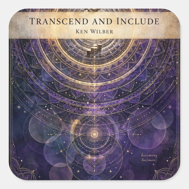 Transcend and Include — Wilber Sticker (Front)
