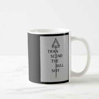 Transcend The Bull Sht Yoga Camping Wear Coffee Mug