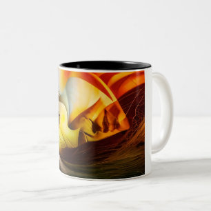Transcendent Artistic Imagination Two-Tone Coffee Mug