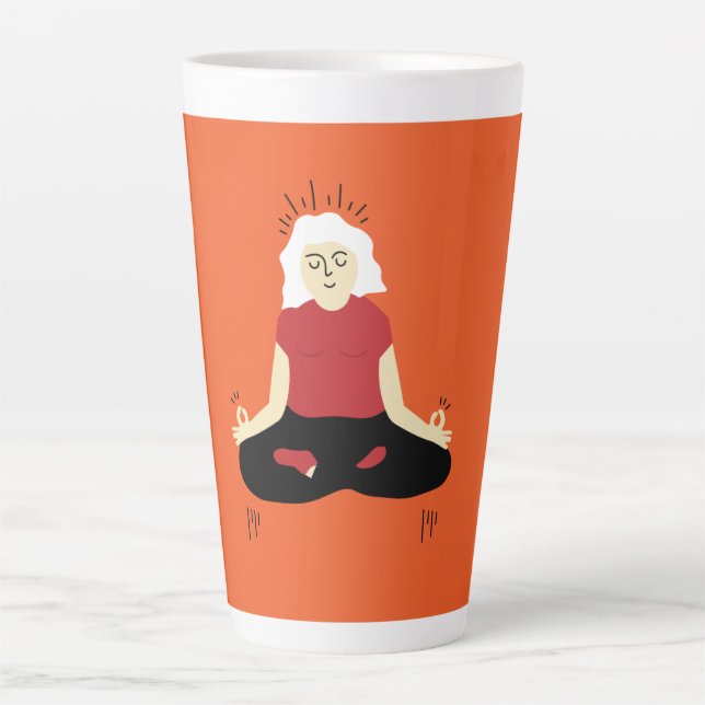 Transcendental Meditation Large Coffee Mug (Front)
